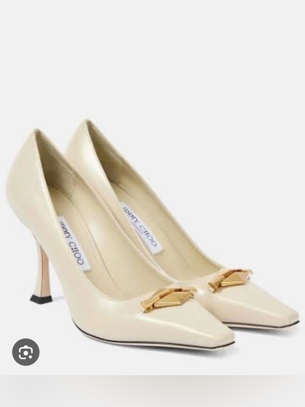 Jimmy Choo Ryker 90 Embellished Leather Pumps